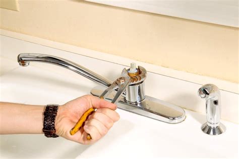 kitchen faucet leaking from spout|How to Fix Leaky Kitchen Faucet: Step